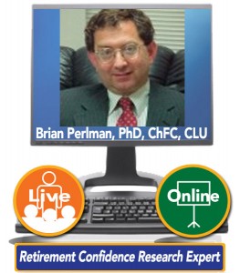 Brian Perlman, PhD, ChFC, CLU, Senior Vice President and CFO, Mathew Greenwald & Associates - Retirement Confidence Research Expert