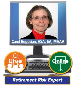 Carol Bogosian, ASA, EA, MAAA - Retirement Risk Expert