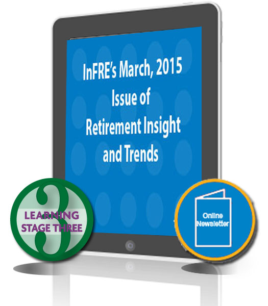 InFRE's 2015 1st Qtr issue of Retirement Insight and Trends
