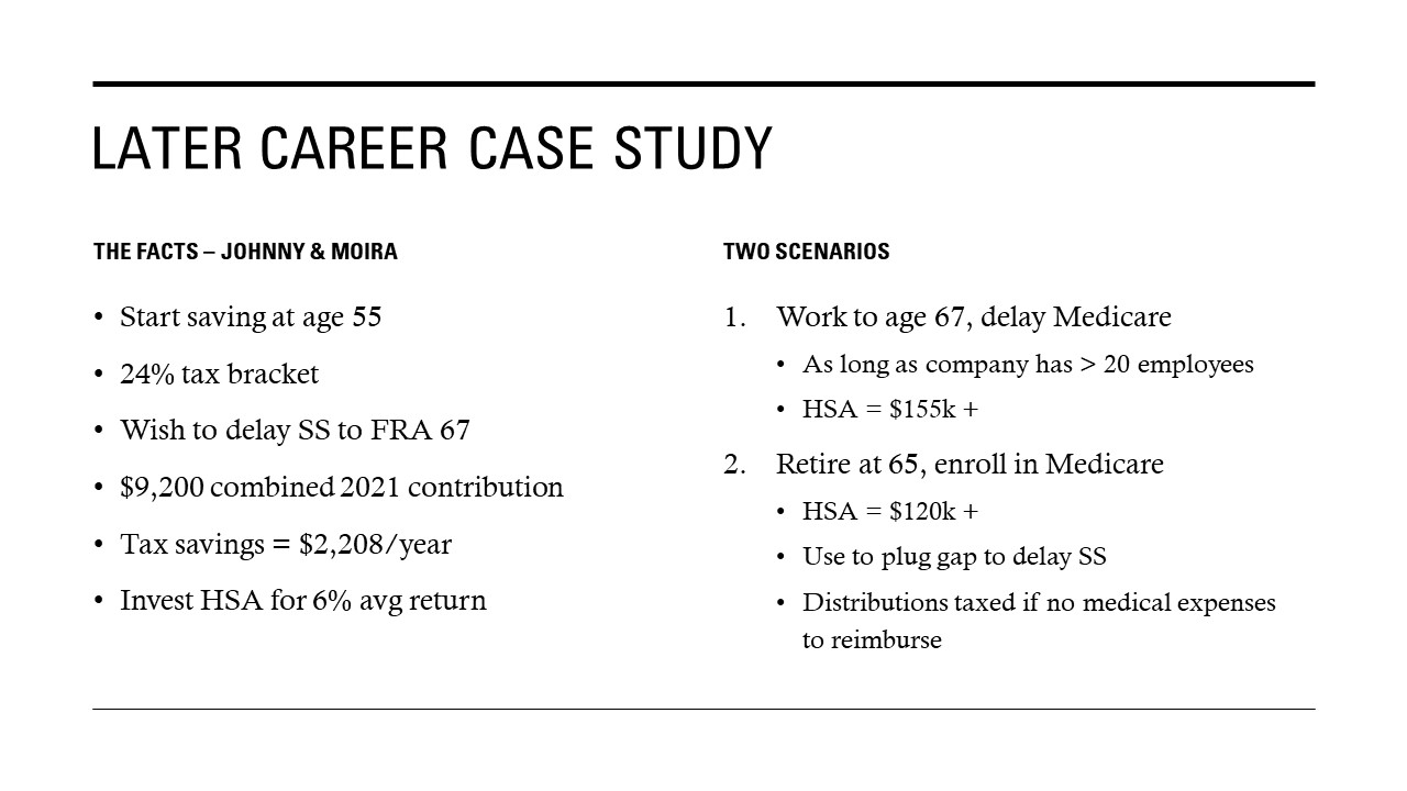 Later Career Case Study