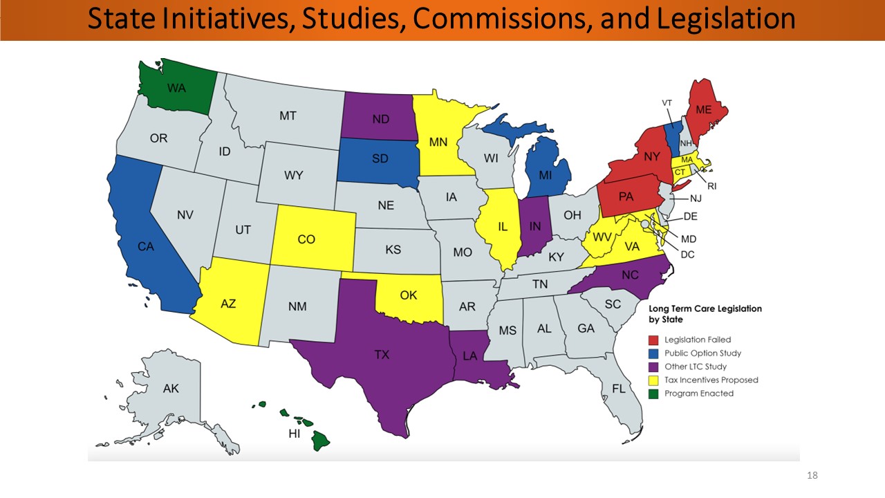 State Initiatives, Studies, Commissions, and Legislation