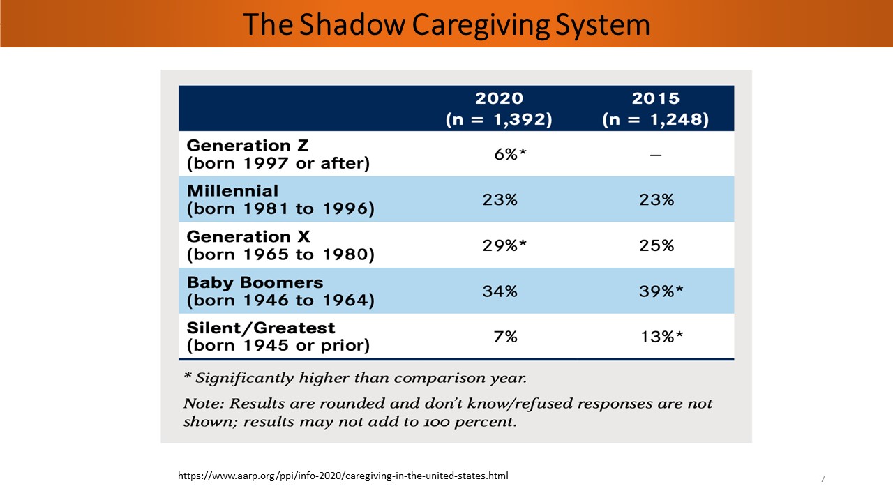 The Shadow Caregiving System