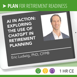 AI in Action: Exploring the Use of ChatGPT in Retirement Planning - Eric Ludwig